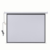 Tela de Projeção Retrátil Elétrica 203 X 152cm 127v - Ac350