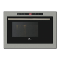Micro-ondas de Embutir Fischer Infinity 25L com Dourador Inox 220V - 220V