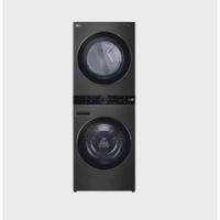 Lavadora e Secadora LG WashTower 17KG Preto Inox 220V WK17BS6A - 220V