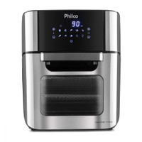 Fritadeira Elétrica Sem Óleo Air Fry Philco Oven PFR2200P 12L - Preta - 110V