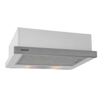 Depurador de Ar Suggar Slim de Embutir 60cm 3 Velocidades DE6IX - 110V