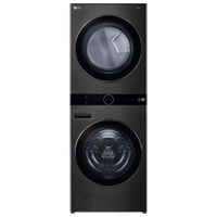 Lavadora e Secadora LG WashTower 17KG Preto Inox 220V WK17BS6A - 220V