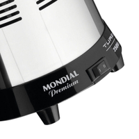 Extrator de Frutas Mondial Premium Turbo E-10 1,0L Preto 250W - Bivolt