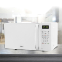 Microondas 20 Litros, Multifunções, Limpa Fácil, 1100w, Branco - PMO23BB - 220V