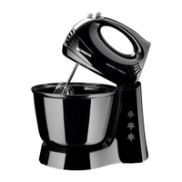 Batedeira Mondial Prática Black B-44 com 3 Velocidades Preta - 110V