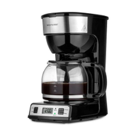 Cafeteira Digital Elétrica 32 Xícaras Jarra de Vidro c/ Colher Dosadora - Multilaser - Voltagem: 127v