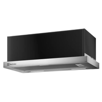 Depurador de Ar Electrolux 60cm Retrátil Inox Efficient com Luz de Led (DE6RX)