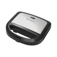 Sanduicheira Elétrica Cadence Toast & Grill Prime Inox - 110V