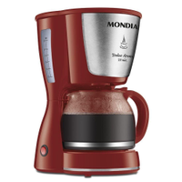Cafeteira Elétrica Mondial Dolce Arome Inox C-32-32x-r Cafeteira-220v-vermelho/inox - 220V