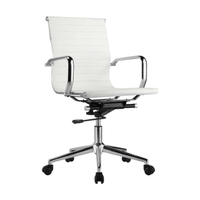 Cadeira de Escritório Office Sevilha Baixa Rivatti Branco - Branco