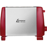 Torradeira Lenoxx Ptr203 Inox Red Fast Vermelha/Inox 127V