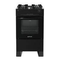 Fogão 4 Bocas a Gás Atlas Mônaco Top Glass Mesa de Vidro e Acendimento Automático Branco Bivolt - Bivolt