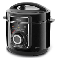 Panela De Pressão Elétrica Philco Ppp02Pi 5L Inox Preta 127V - 110V