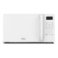 Microondas 20 Litros, Multifunções, Limpa Fácil, 1100w, Branco - PMO23BB - 220V