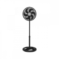 Ventilador De Coluna Turbo 6P 30Cm Preto 220V