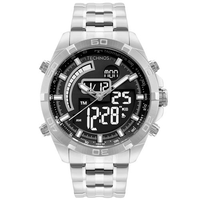 Relógio Technos Masculino Digitech Prata - BJ3496AB/1K BJ3496AB/1K