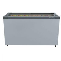 Freezer Horizontal Porta de Vidro 388L Metalfrio Branco 220V