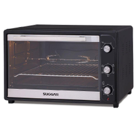 Forno Elétrico de Bancada 66L Preto Suggar 110V - 110V