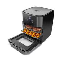 Fritadeira Elétrica sem Óleo Air Fry Britânia Oven BFR2100P 12L - Preta - 220V