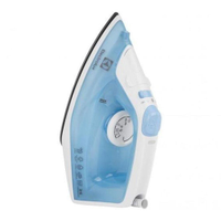 Ferro de Passar a Vapor Base Antiaderente com Spray Electrolux Easyline SIE60 Azul - 110V