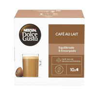 Cápsulas Nescafé Dolce Gusto Espresso Café Au Lait 10 Unidades 100g - Bivolt