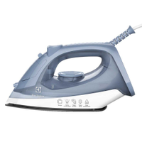 Ferro de Passar a Vapor Electrolux Efficient ESI10 com Spray e Base Antiaderente - Azul - 110V