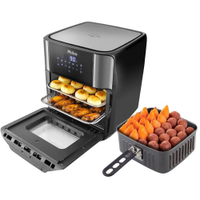 Fritadeira Elétrica Sem Óleo Air Fry Philco Oven PFR2200P 12L - Preta - 220V