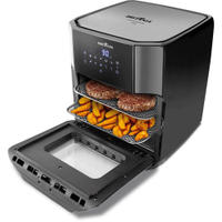 Fritadeira Elétrica sem Óleo Air Fry Britânia Oven BFR2100P 12L - Preta - 110V