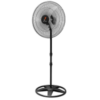 Ventilador Oscilante de Coluna Bivolt 60cm 3 Pás Branco Ventidelta - Bivolt