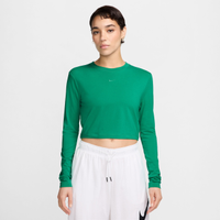 Camiseta Nike Sportswear Cropped Chill Knit Feminina