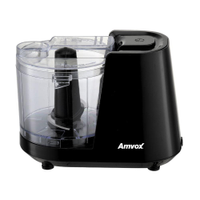 Mini Processador Amvox 100W 220V Multiprocessador - Preto - 220V