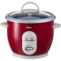 Panela de Arroz Oster 4723 Facile Vermelha 3 Copos - 220V