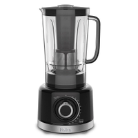 Liquidificador Philco PLQ1550P Turbo, com Filtro, Copo de Plástico, 12 Velocidades, 1200W, Preto - 220V