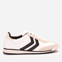 Tênis casual com recortes bicolor ace branco