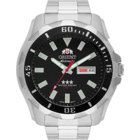 Relógio Orient Masculino Automático Três Estrelas 469SS078NHP1SX
