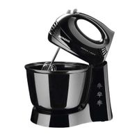 Batedeira Mondial Prática Black B-44 com 3 Velocidades Preta - 110V