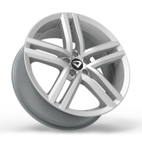 Roda New Strong (1709) 17X7 4X100 - Et 45 Prata