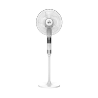 Ventilador de Coluna 40cm Spirit 360º com 3 Velocidades, Controle Remoto, Display LED e Timer de até 8 Horas Branco - 110V