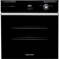 Forno de Embutir a Gás 78 Litros Brastemp Timer Grill BOA84AERNA - 220V