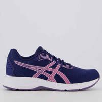 Tênis ASICS Raiden 4 - Feminino - Azul/Roxo