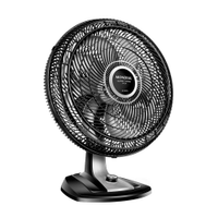 Ventilador De Mesa Turbo 50cm 8 Pás 140W Vtx-50-8P Pt 220V