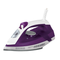 Ferro de Passar a Vapor Black+Decker FX2500 Steam Plus - com Base Ceramic Gliss e Vapor Vertical - Roxo