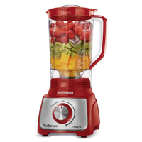 Liquidificador Mondial Turbo Inox 3L L-1100-RI - 110V