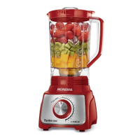 Liquidificador Mondial Turbo Inox 3L L-1100-RI - 110V