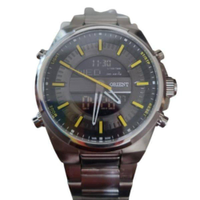Relogio Orient Anadigi Aço Mbssa052 Gysx