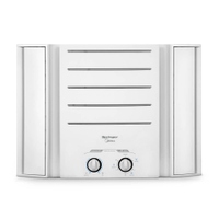 Ar-Condicionado de Janela Springer Midea QCK07 Frio 7.500 BTUs Mecânico - Branco - 220V