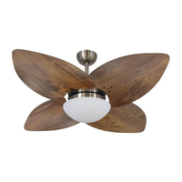 Ventilador de Teto Dormamu Bronze 4 Pás Rádica Imbuia 220V