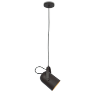 Luminária de Teto Pendente Nelle Marrom Cortem