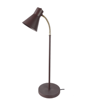 Luminária de Mesa Abajur Amélia Marrom Cortem