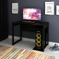 Mesa Gamer Multimoveis CR25057 Preta